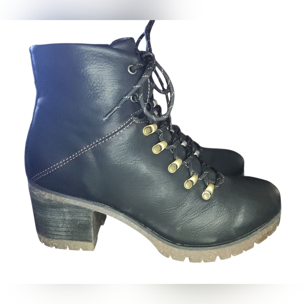 Kork-Ease Erica Lace Up Ankle Boots, Womens 9.5 - Picture 2 of 10
